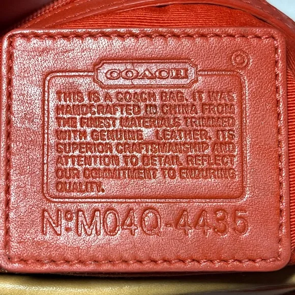 Vintage 2004 Coach Hamptons Daisy Multicolor Striped Handbag Cotton Leather Y2K - Picture 8 of 16